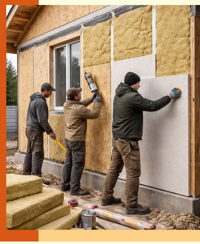 Профессиональное утепление дома из SIP-панелей в Партизанске