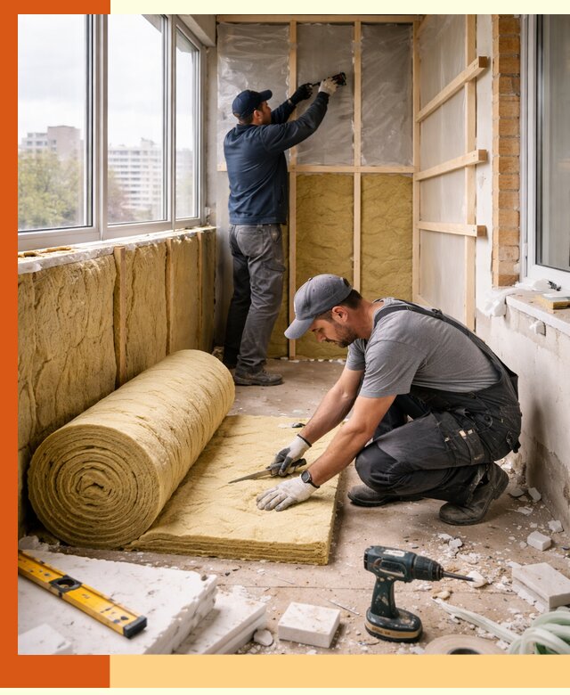 Утепление балкона под ключ в Партизанске качественно и быстро