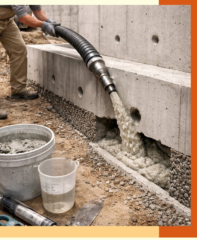 Заполнение полостей фундамента в Партизанске от 7298 руб. под ключ | ТепломастерПрт