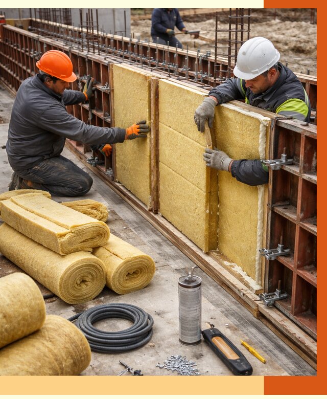 Теплоизоляция опалубки в Партизанске от 7728 руб. за м2 — услуги и монтаж | ТепломастерПрт